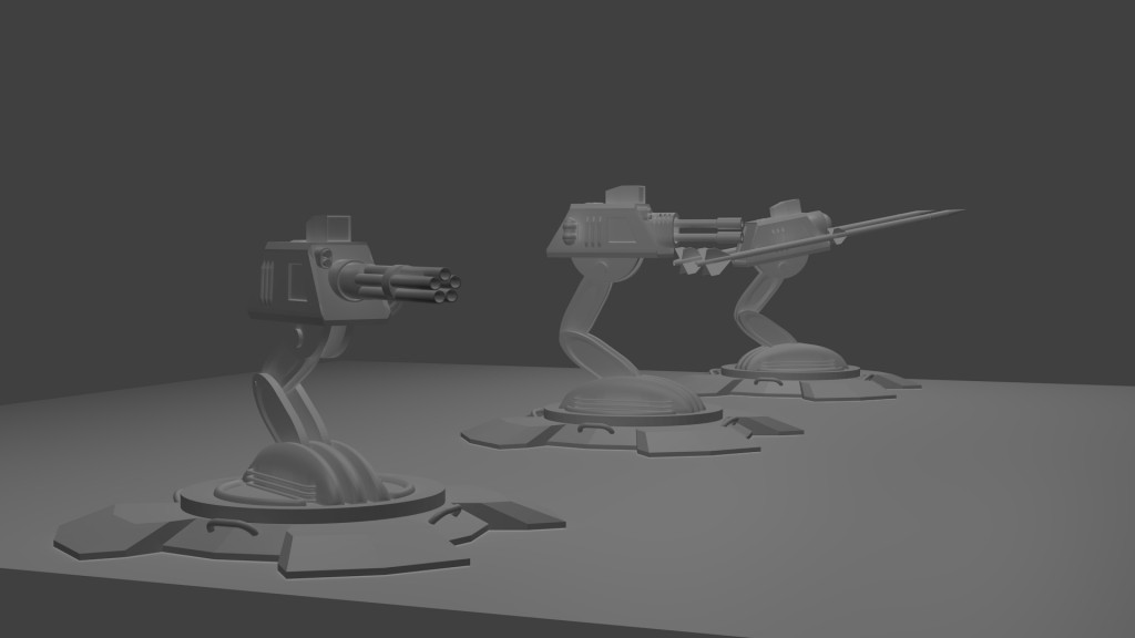 Rigged S.M.A.R.T Turrets preview image 2